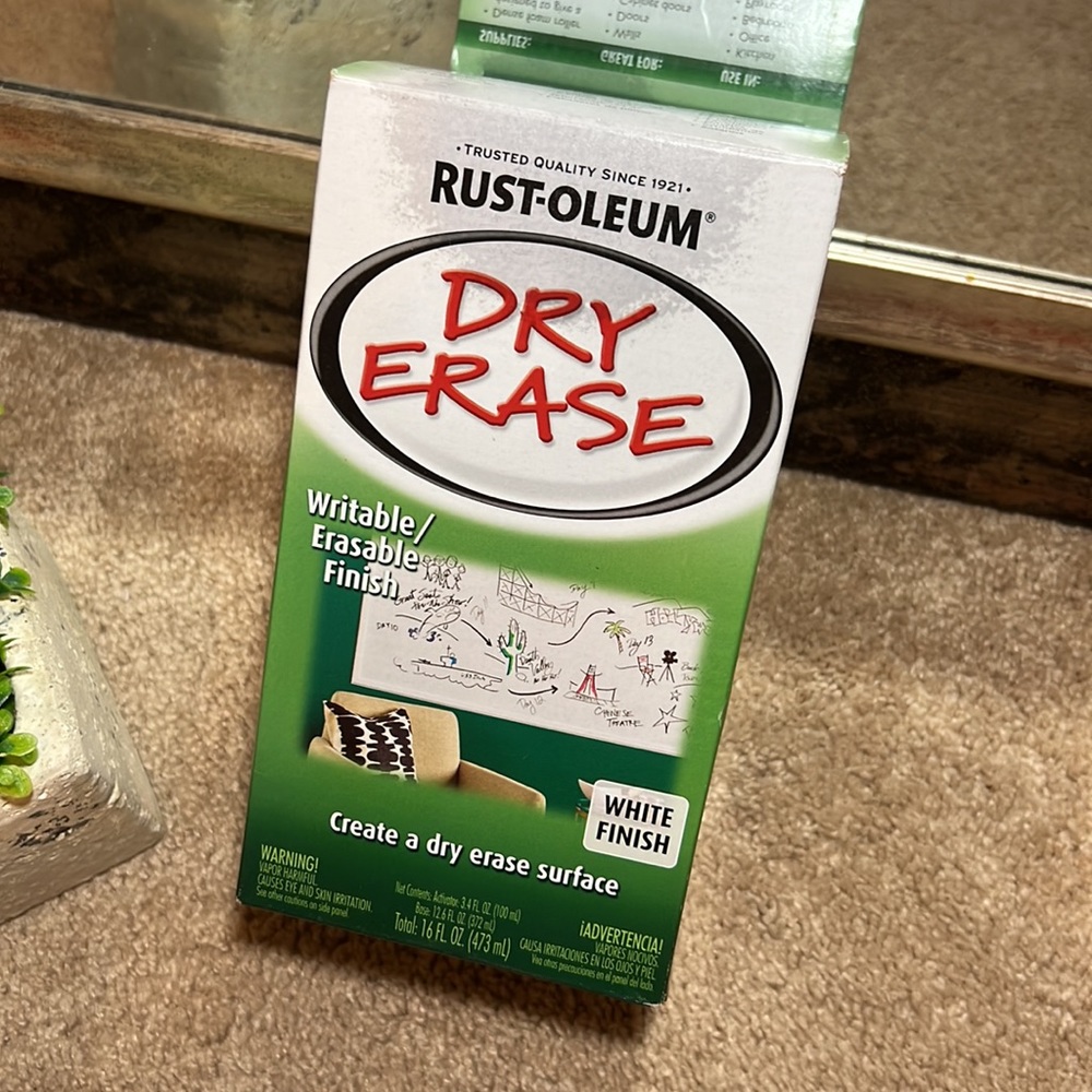 RUST- OLEUM dry erase
